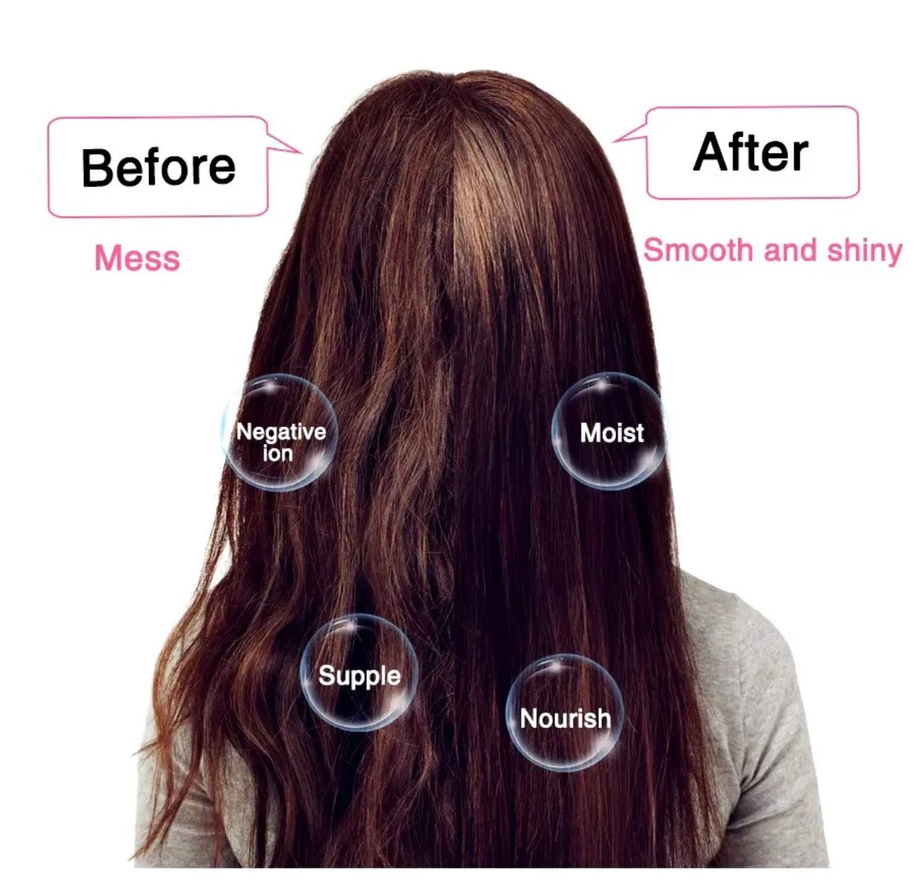 One-step Hair Dryer & Styler Hot Air Brush
