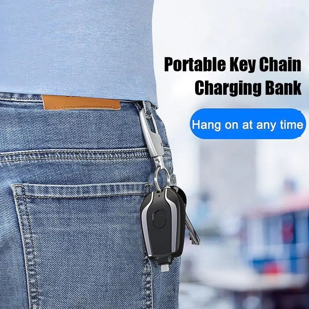 Mini Keychain Smartphone Portable Power Bank