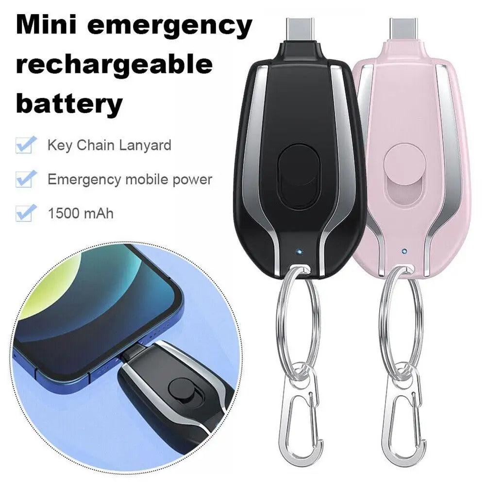 Mini Keychain Smartphone Portable Power Bank