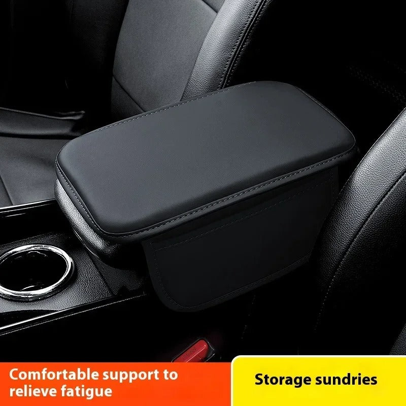 Car Leather Armrest Pad