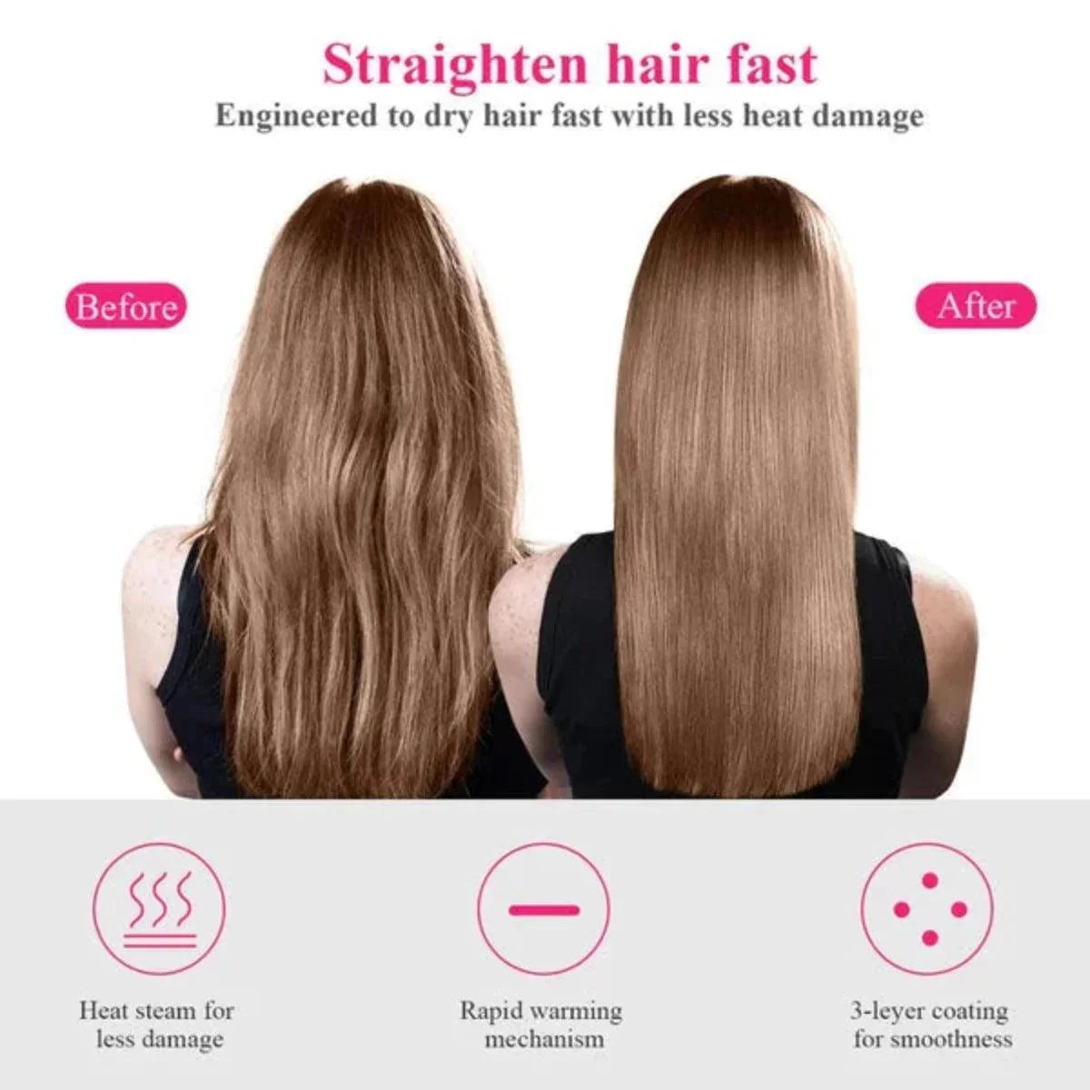 One-step Hair Dryer & Styler Hot Air Brush