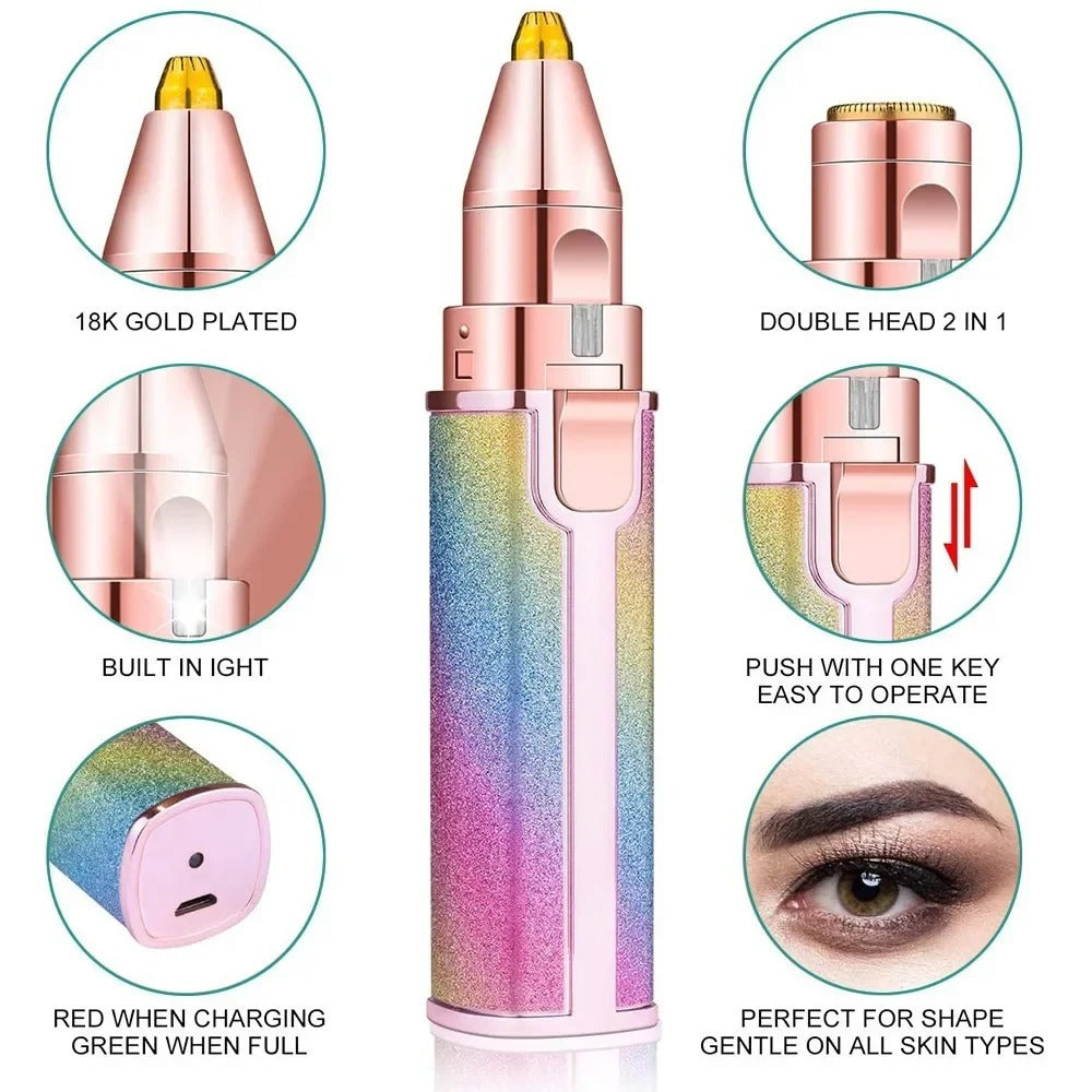 Rechargeable Eyebrow Trimmer